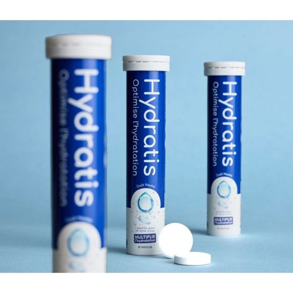 Hydratis 50+ Solution de Réhydratation Arôme : Saveur Neutre - 20 pastilles