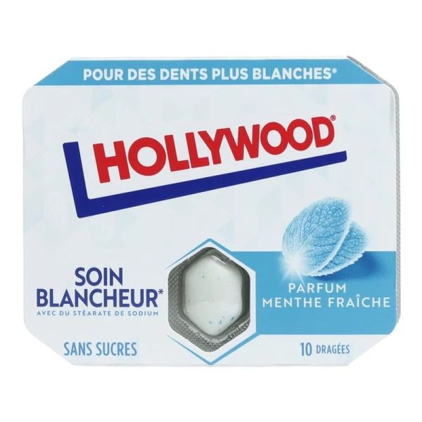 Chewing gum soin blancheur menthe fraîche - 10 chewing-gums