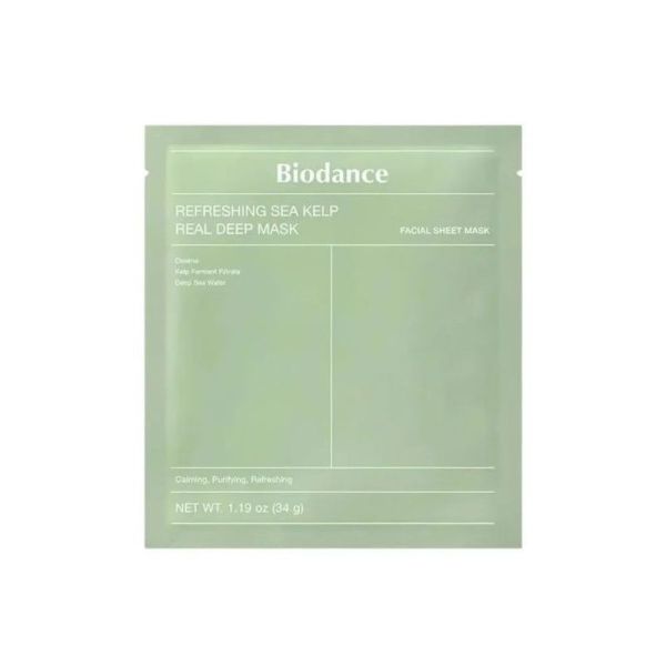 REAL DEEP MASK - Masque Refreshing Sea Kelp - 34 g