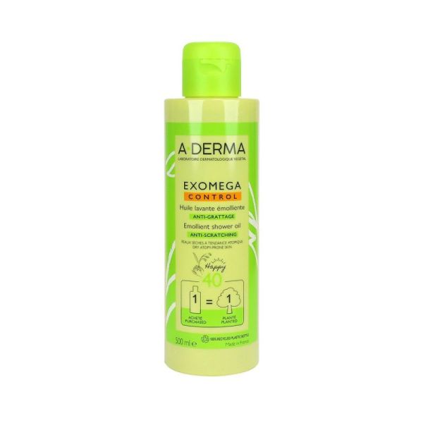 A-Derma xomega Control Huile Lavante émolliente - 500ml