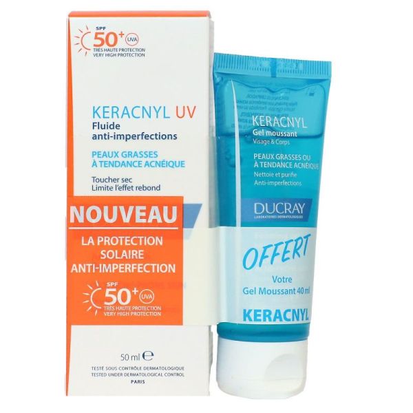 Keracnyl Fluide Anti-Imperfections SPF50+ - 50ml