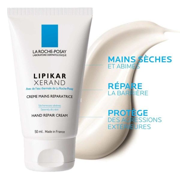Lipikar Xerand Crème Réparatrice mains - 50ml
