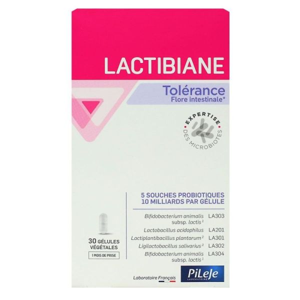 Lactibiane Tolérance - 30 gélules