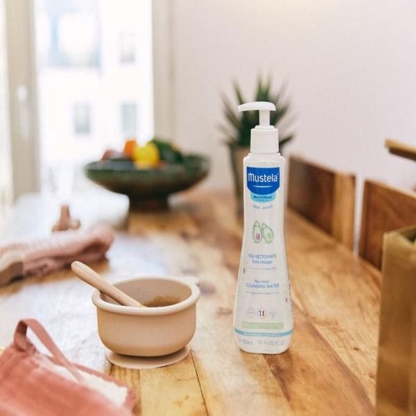 Peau normale Eau nettoyante bébé sans rinçage à l'avocat BIO - 500ml