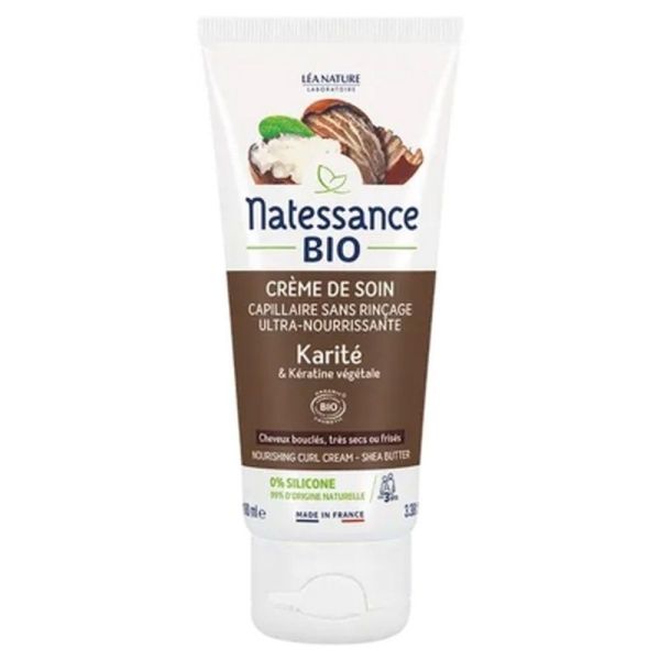 Crème de soin capillaire karité et kératine - 100ml