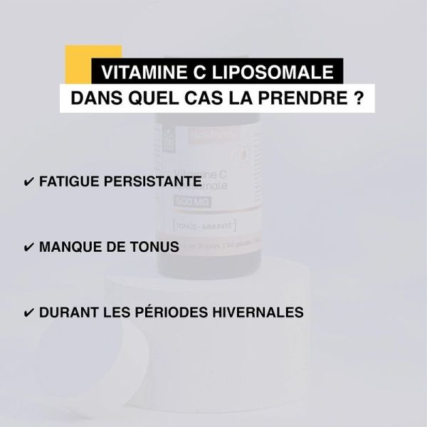 Vitamine C liposomale en gélules - 60 gélules