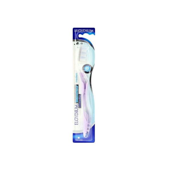 ELGYDIUM Brosse à dents ELGYDIUM Blancheur Medium - 1 unité