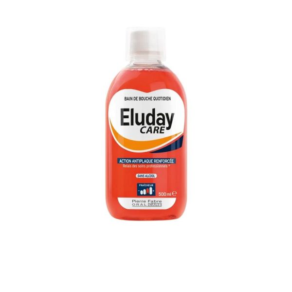 Eluday Bain de bouche quotidien antiplaque - 500 ml