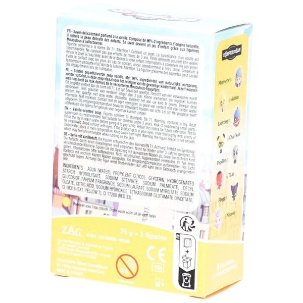 Savon parfumé Miraculous Vanille - 75g