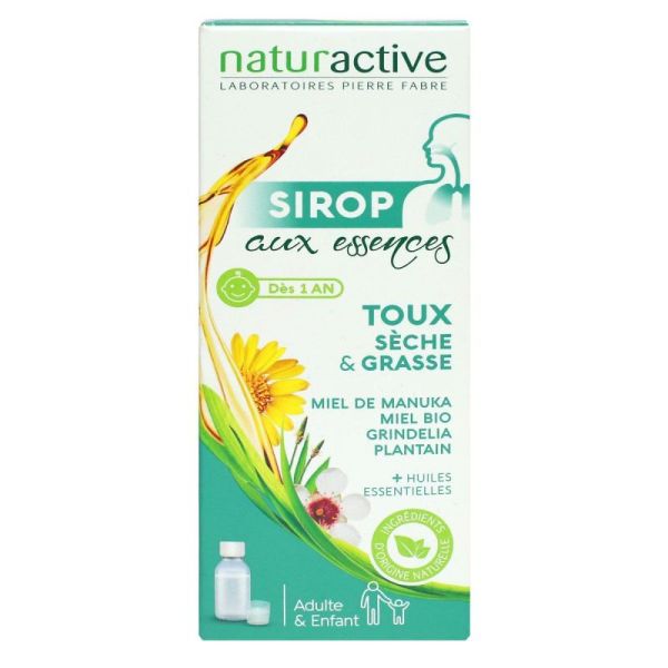 Naturactive sirop aux essences - 120ml