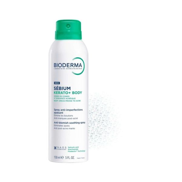 Sébium Kerato+ Body - Spray Anti-Imperfections Apaisant - Corps - Peaux à Tendance Acnéique - 150ml