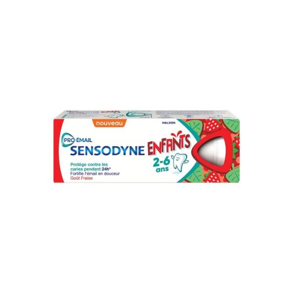 Pro-Émail Dentifrice enfants - 2-6 ans Fraise - 50 ml