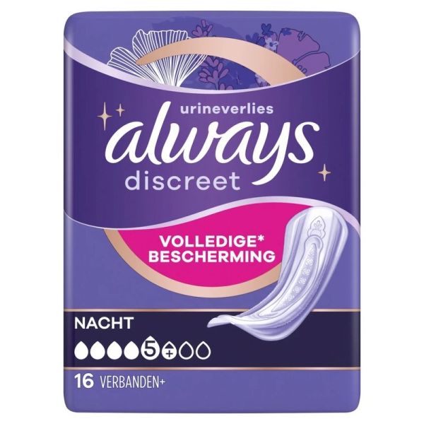 Serviettes Fuites Urinaires Nuit Protection Intégrale