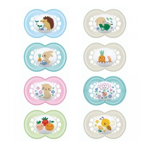 Original Classique Sucette Silicone - 2 pièces - 18m+