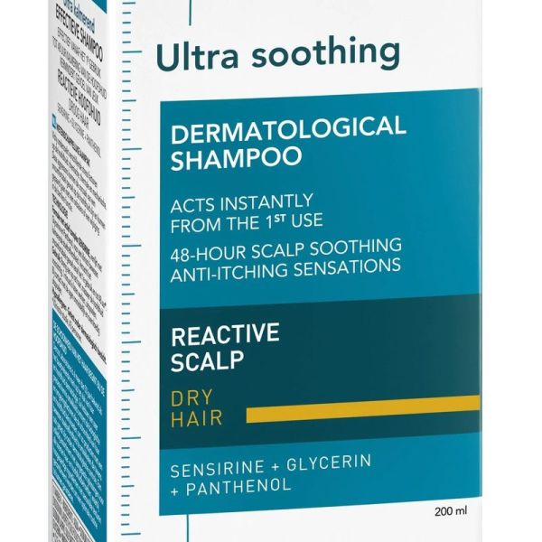 Ultra Apaisant Shampooing Sans Sulfate Dercos - Cheveux secs - 200 ml