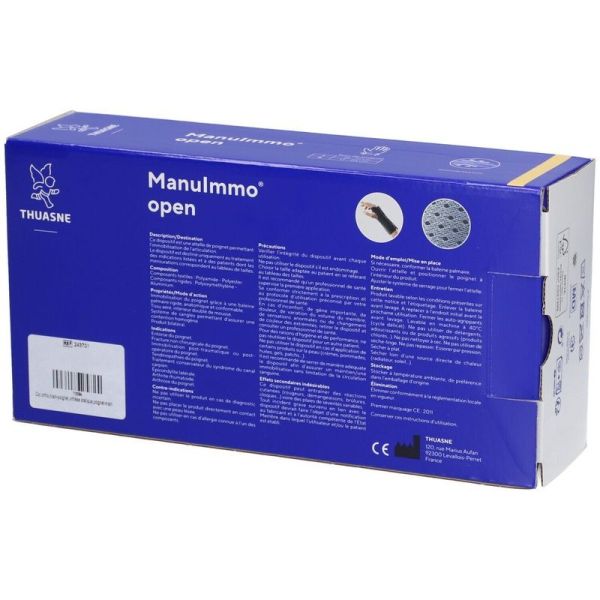 Manuimmo Open Attelle d'immobilisation poignet ambidextre - Taille 2