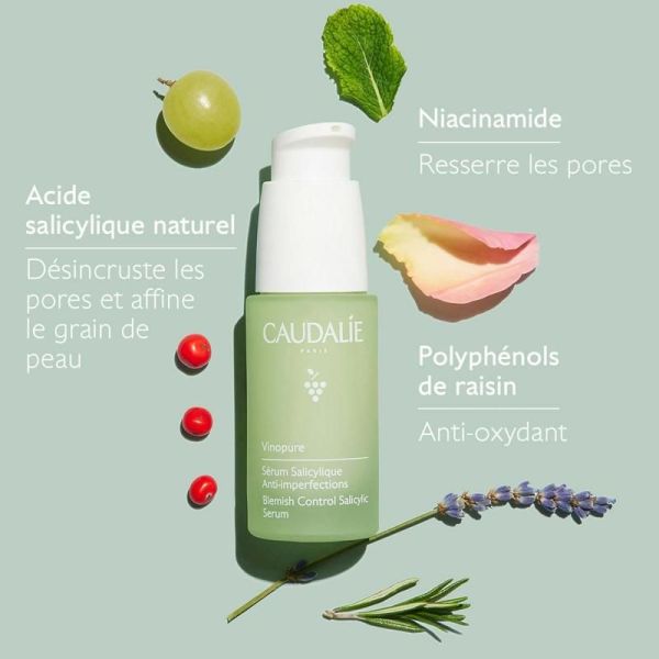 Vinopure Sérum à l'Acide Salicylique Anti-imperfections