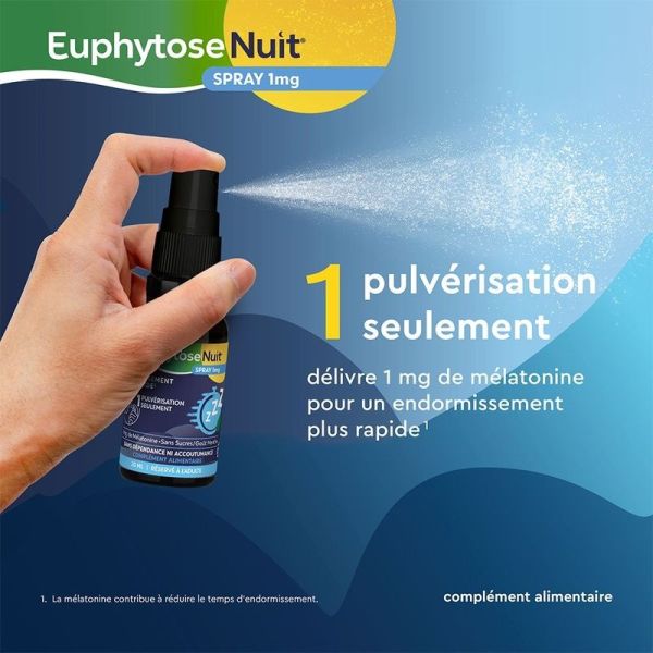 Euphytose Nuit 1 mg Spray - 20 ml