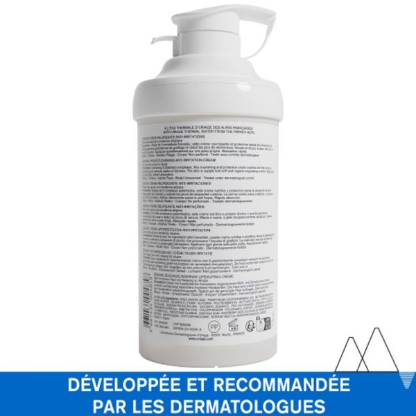 Hydratants Crème Relipidante Anti-irritations - 400 mL