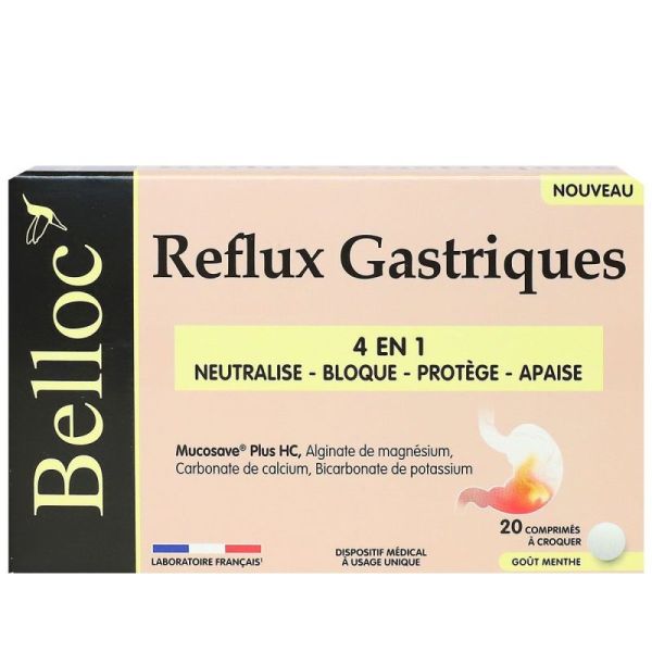 Reflux Gastriq Cpr à Croquer - 20 comprimés