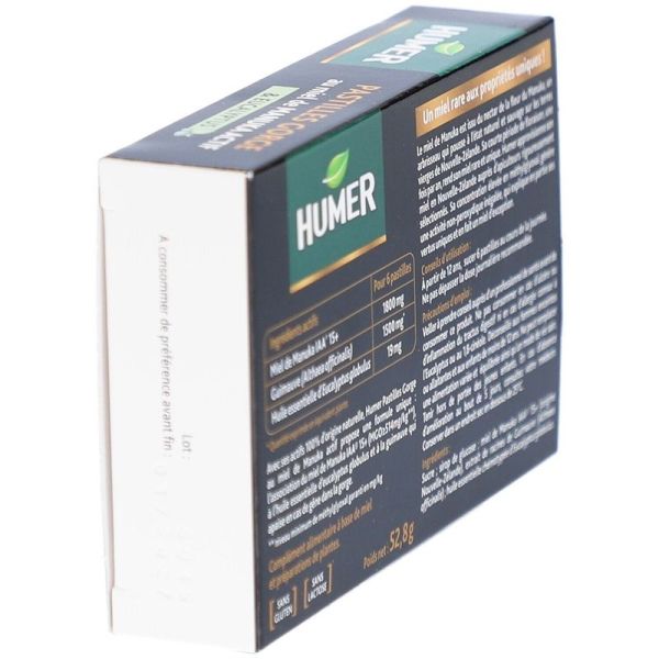 Pastilles Gorge au Miel de Manuka - 16 pastilles