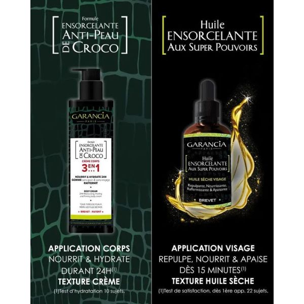 Formule ENSORCELANTE ANTI-PEAU DE CROCO Crème corps 3 en 1 - 400 ml