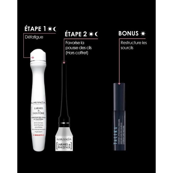 Coffret LARMES de FANTÔME Rituel regard intense Châtain