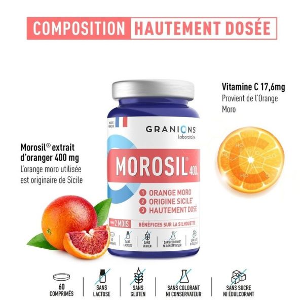 Morosil 400 mg - 60 comprimés
