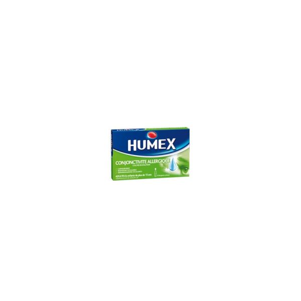 HUMEX CONJONCTIVITE ALLERGIQUE 2%, collyre en solution en récipient unidose - 10 unidoses