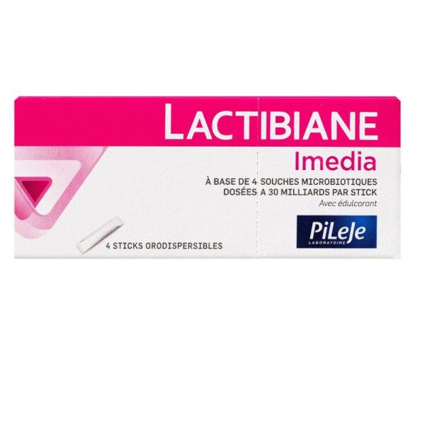 Lactibiane Imedia - 4 sticks orodispersibles