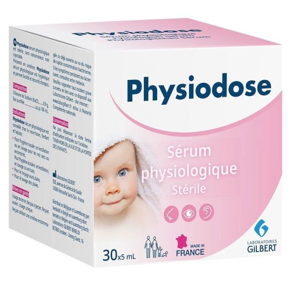 Physiodose Sérum Physiologique - 30x5ml