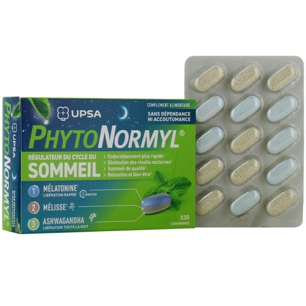 Phytonormyl Régulateur Cycle du Sommeil - 30 comprimés