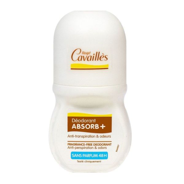 Rogé Cavaillès Déo Absorb+ Sans Parfum 48h Roll-on - 50ml