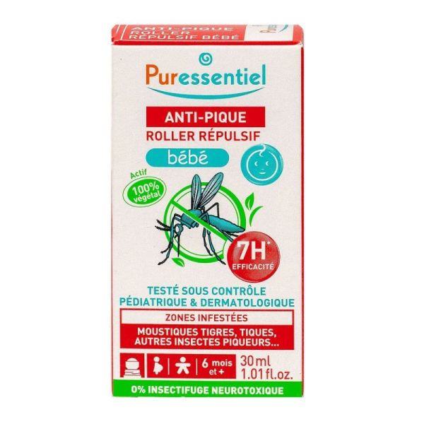 Puressentiel Roller répulsif bébé anti-pique - 30ml