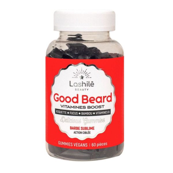 Lashilé Beauty Good Beard - 60 gummies