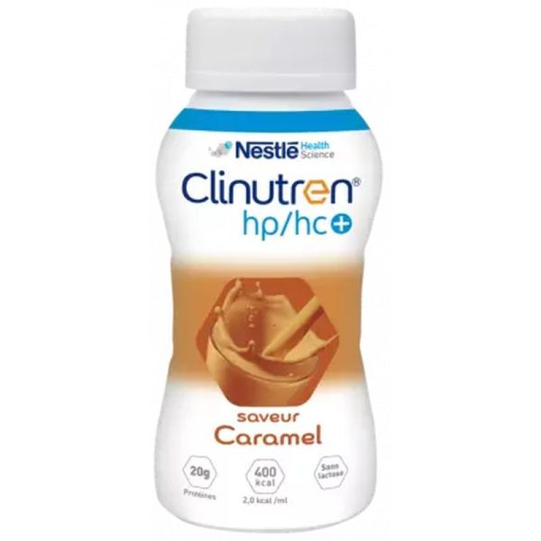 Clinutren HP/HC+ 2kcal saveur caramel - 200ml