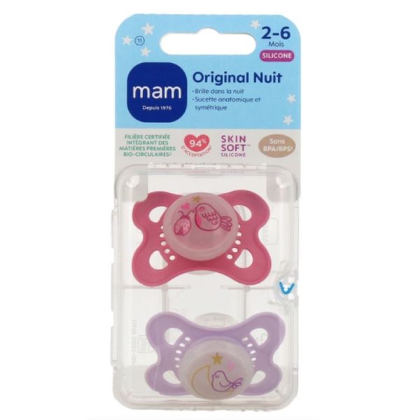 Original Nuit Sucettes - Lot de 2