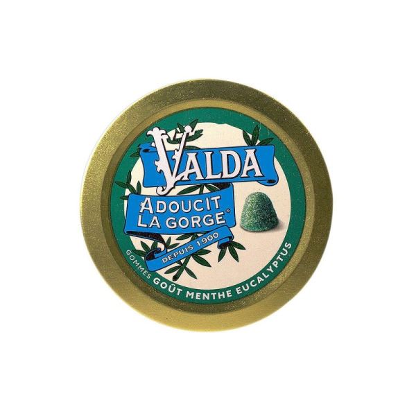 Valda Gommes Goût Menthe Eucalyptus - 50 g