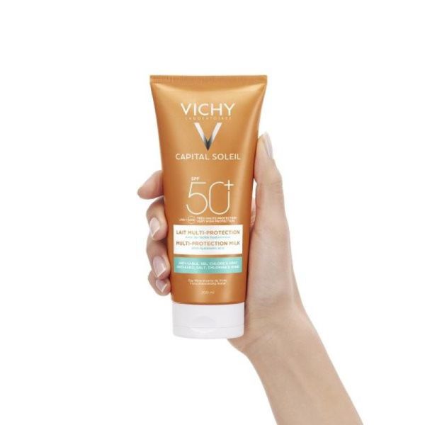CAPITAL SOLEIL lait multi-protection SPF 50+ - 300 ML
