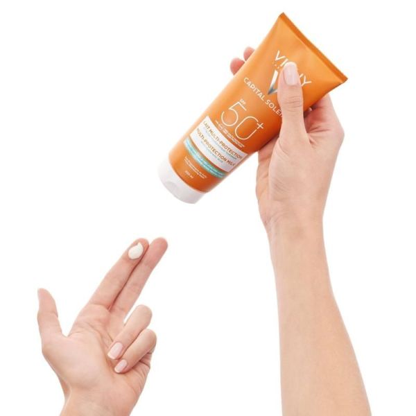 CAPITAL SOLEIL lait multi-protection SPF 50+ - 300 ML