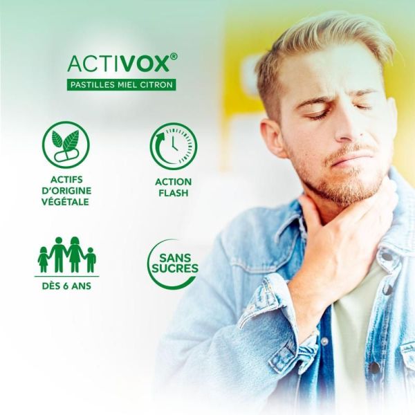 Activox® Pastilles - menthe eucalyptus