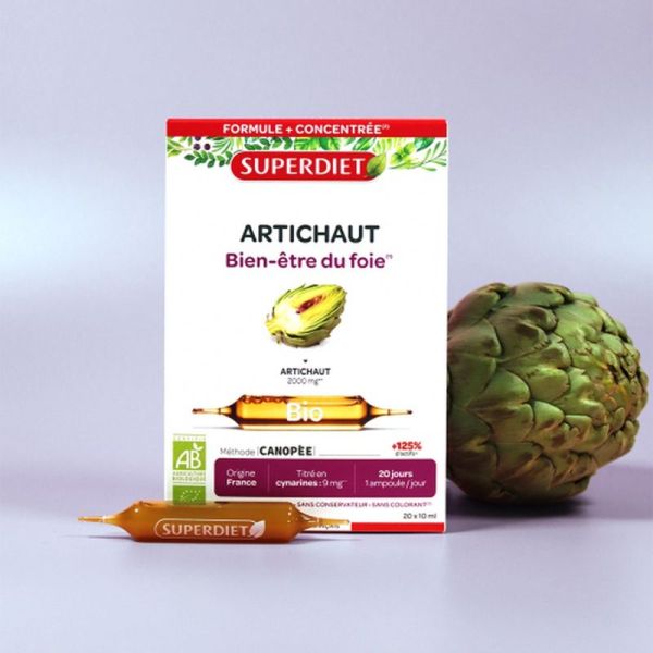 Artichaut Bio - 20 ampoules