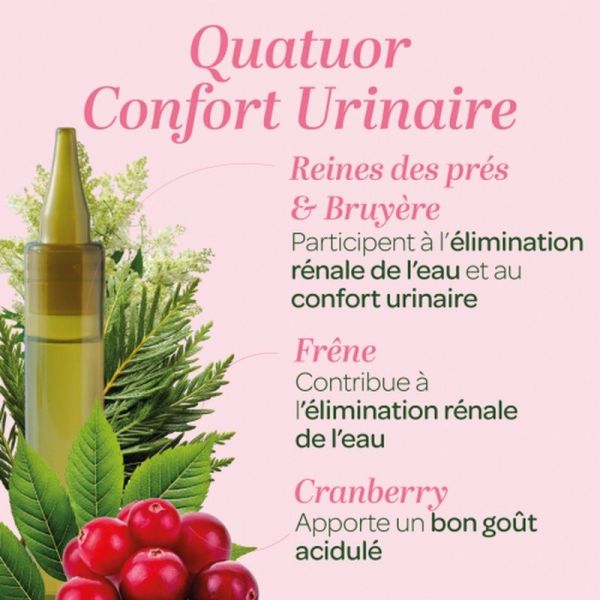 Quatuor Confort Urinaire Bio - 20 unidoses