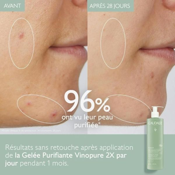 Vinopure Gelée Nettoyante Purifiante - 385mL