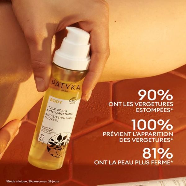 BODY Huile Corps Anti-Vergetures - 100ml