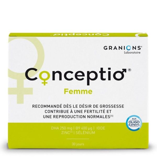 Conceptio Femme - 30 capsules + 30 gélules