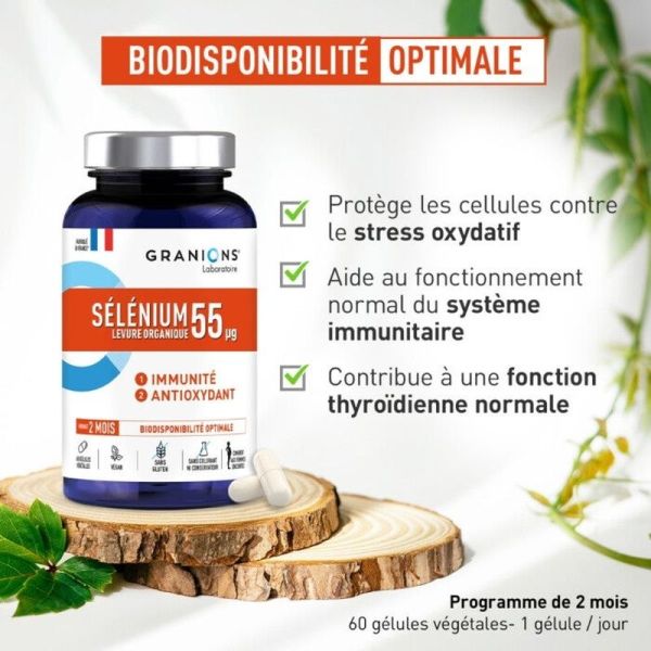 Sélénium - 60 gélules