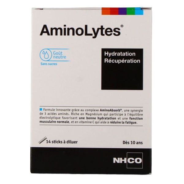 AminoLytes Hydratation - Récupération - 14 sticks