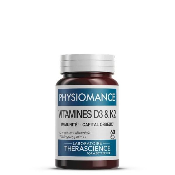 Physiomance Vitamines D3 & K2