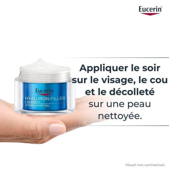 Soin de Nuit Booster d'Hydratation HYALURON-FILLER + 3x EFFECT - 50 ml